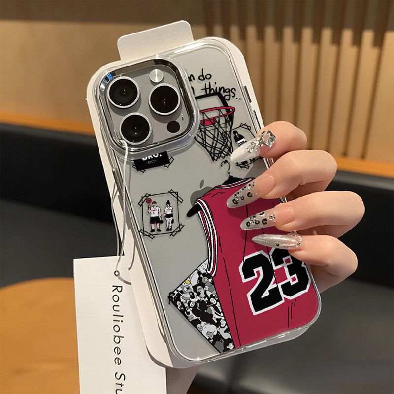 Phone Cases Jersey - Cool Red Basketball Jersey 23 Phone