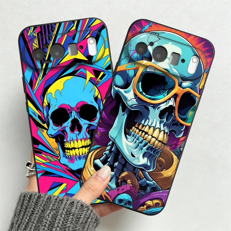 Neon Pop Art Skull Case for Go - Google Pixel 9 recension och pris