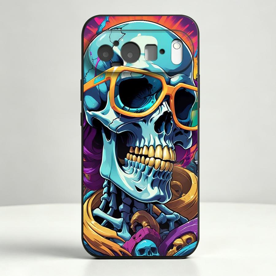 Neon Pop Art Skull Case for Go - Google Pixel 9 recension och pris