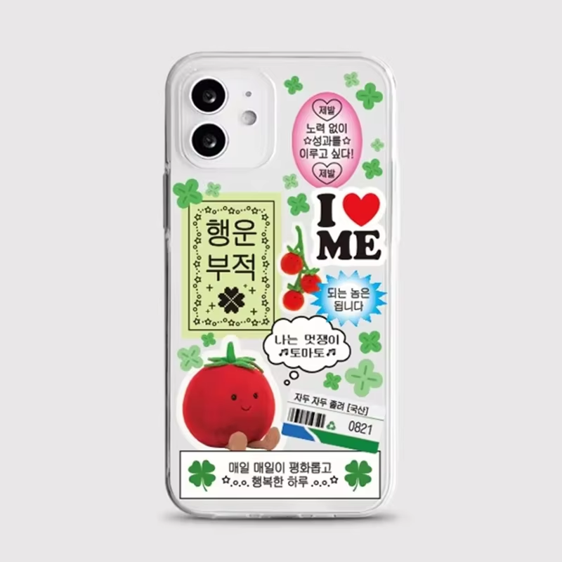 Korean Ins Cute Four Leaf Clov - Phone Cases Cute Iphone 14 recension och pris