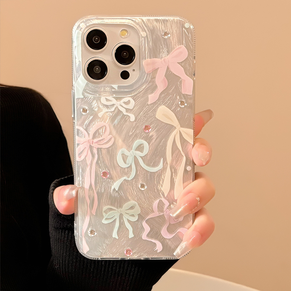 Korean Colorful Bowknot Diamon - Phone Cases Korea recension och pris