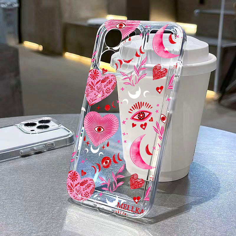 Silicone Love Heart Leaves Eye - Phone Cases Popular recension och pris