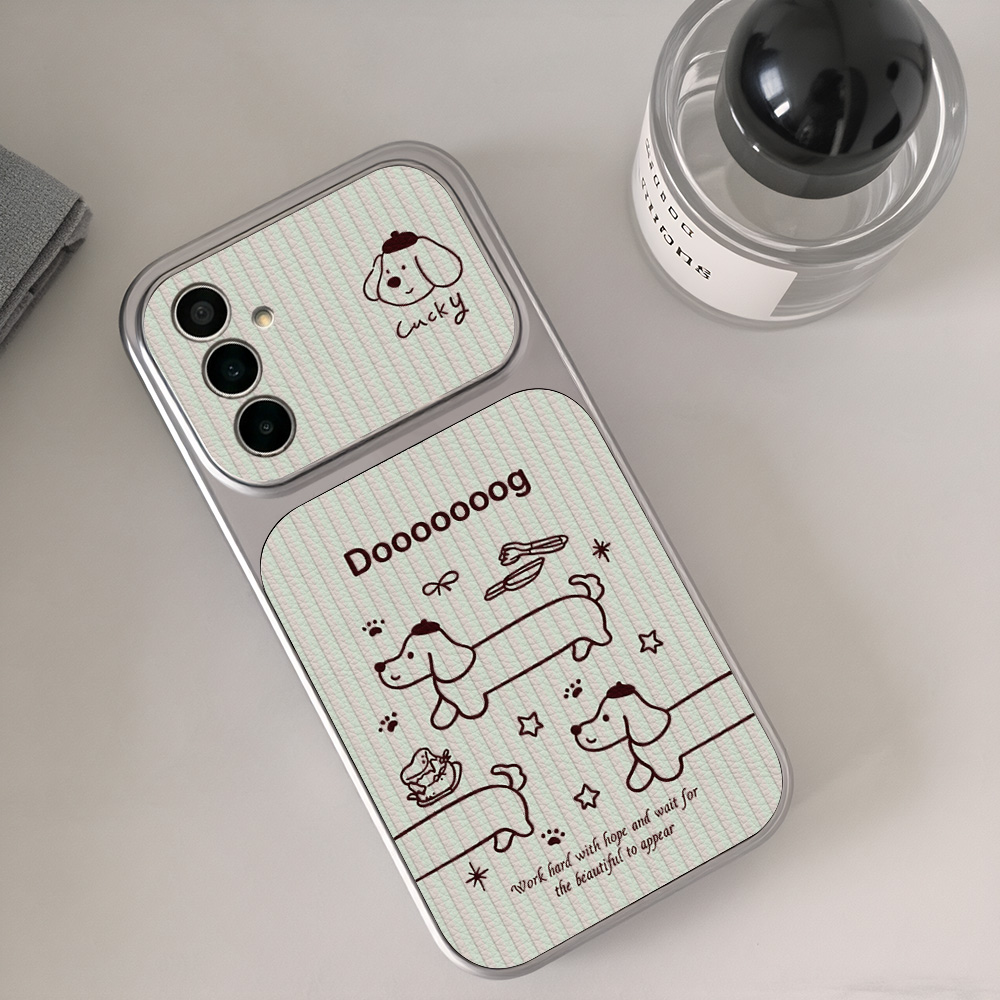 Cartoon Dachshund Phone Case F - Phone Cases With Loop recension och pris