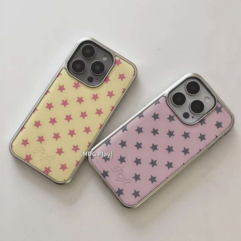 Korean Ins Color Blocking Star - Phone Cases Korea recension och pris