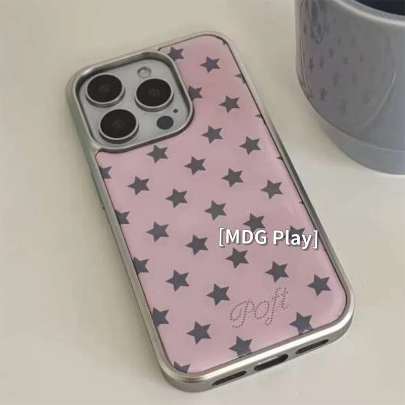 Korean Ins Color Blocking Star - Phone Cases Korea recension och pris