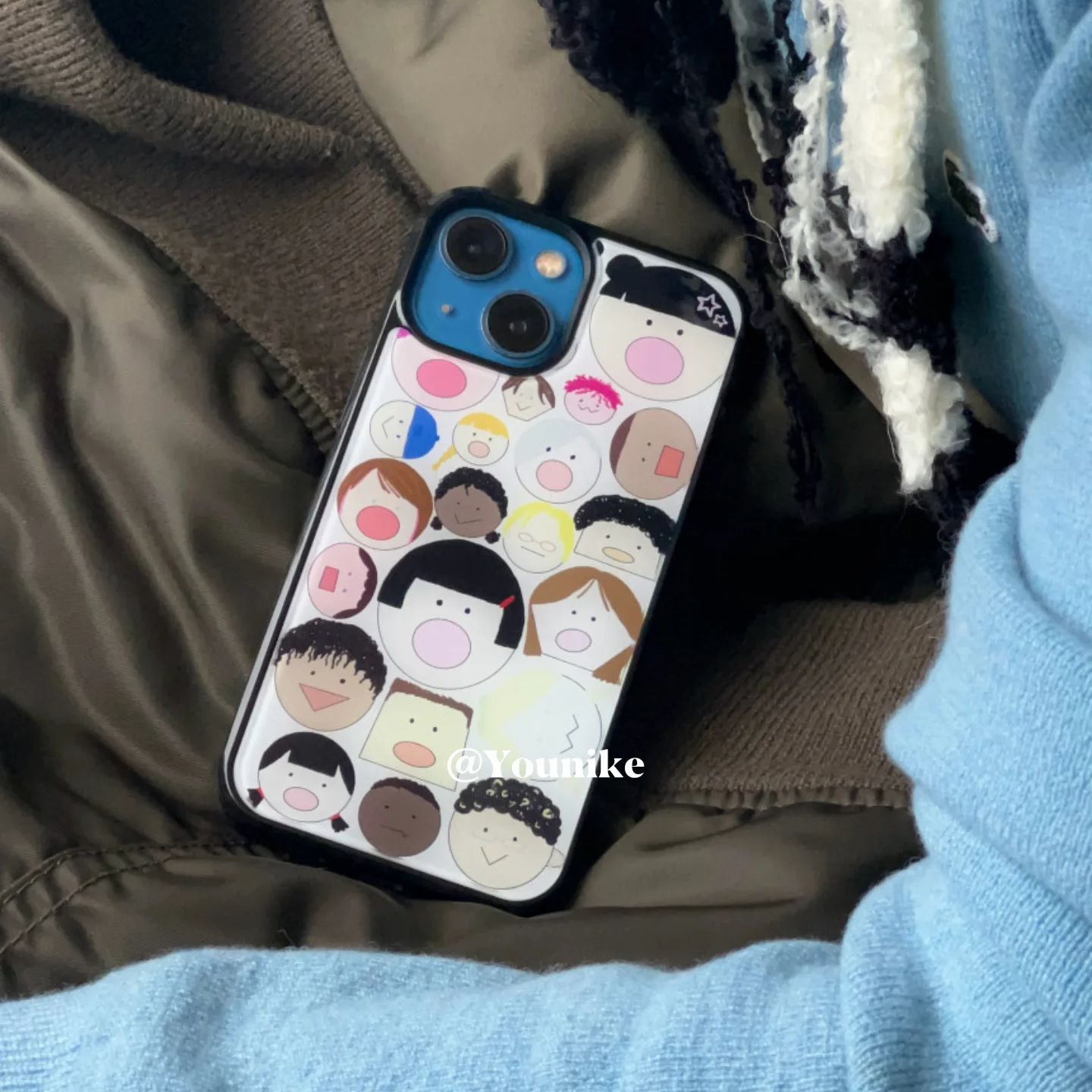 Cartoon Korean Ins Cute Big He - Phone Cases Korea recension och pris