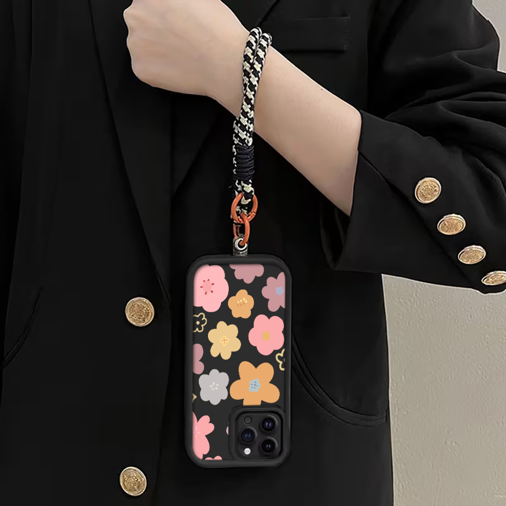 Macaron Flowers Strap Rope Pho - Phone Cases With Loop recension och pris
