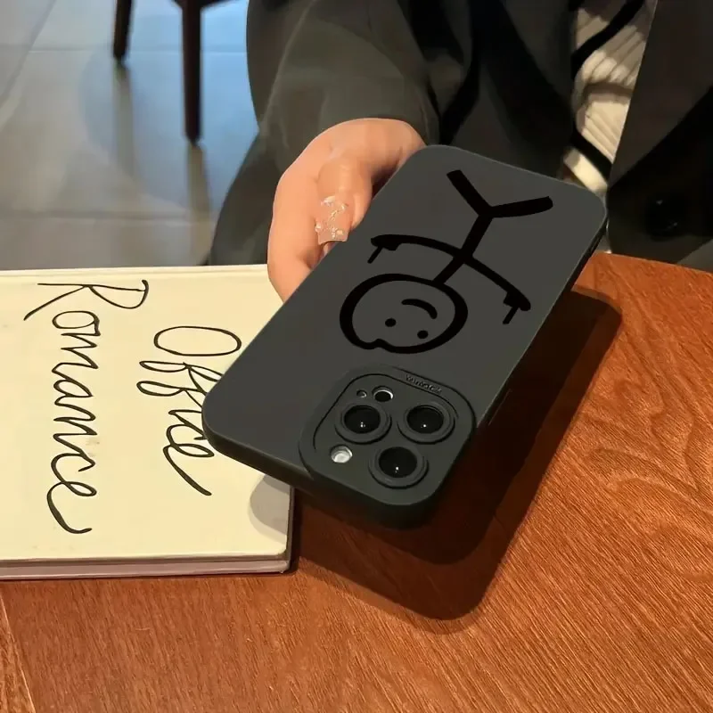 Cute Cartoon Matchman Matte Si - Phone Cases Cute Iphone 14 recension och pris