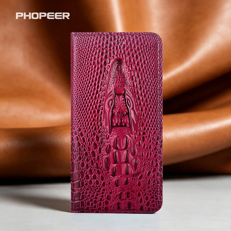 Luxury Genuine Leather Case fo - Phone Cases Eu recension och pris
