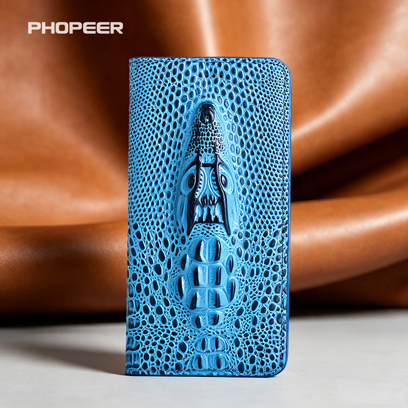 Luxury Genuine Leather Case fo - Phone Cases Eu recension och pris