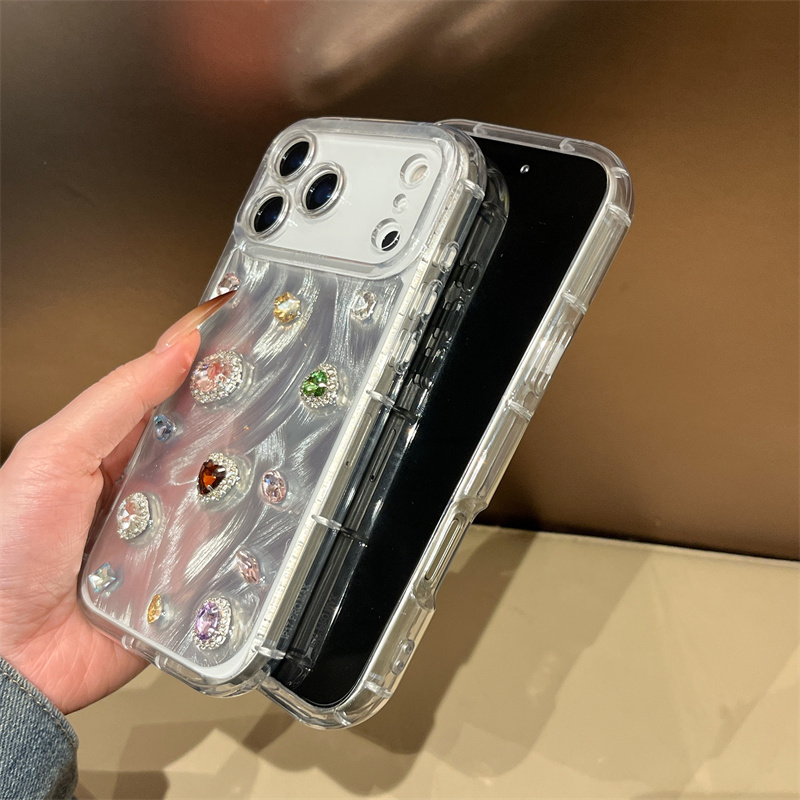 Korean Color Gemstones Resin C - Phone Cases Cute Iphone 14 recension och pris