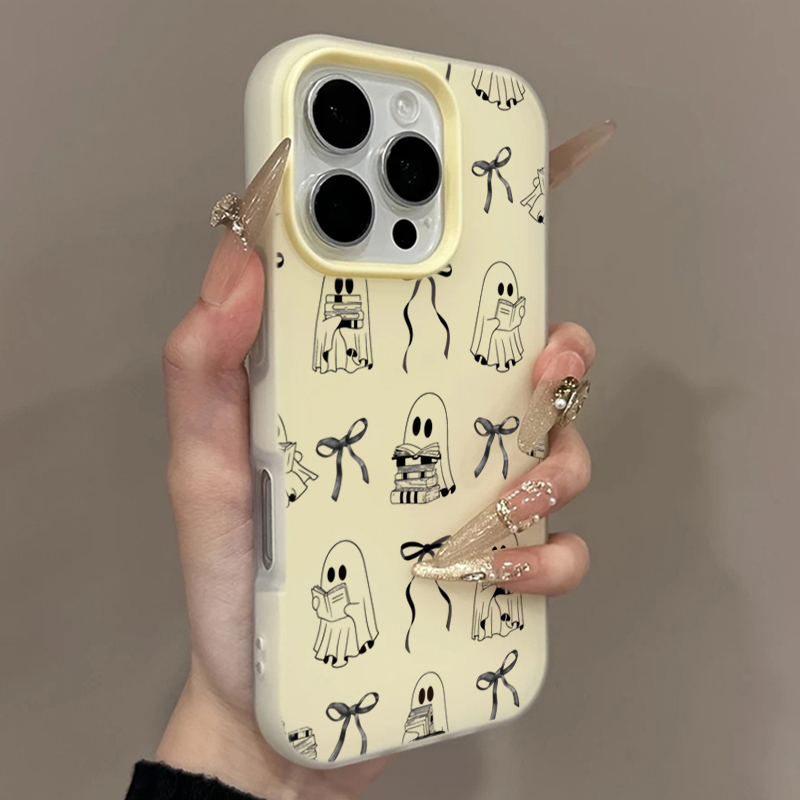 Cute Halloween Book Ghost Bow  - Phone Cases Cute Iphone 14 recension och pris
