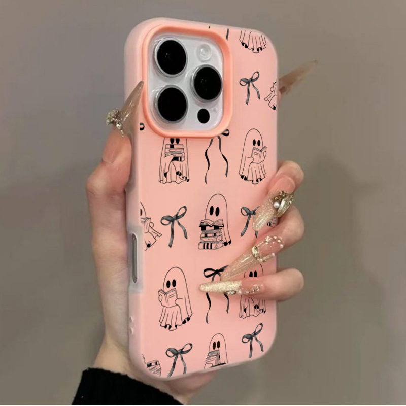 Cute Halloween Book Ghost Bow  - Phone Cases Cute Iphone 14 recension och pris