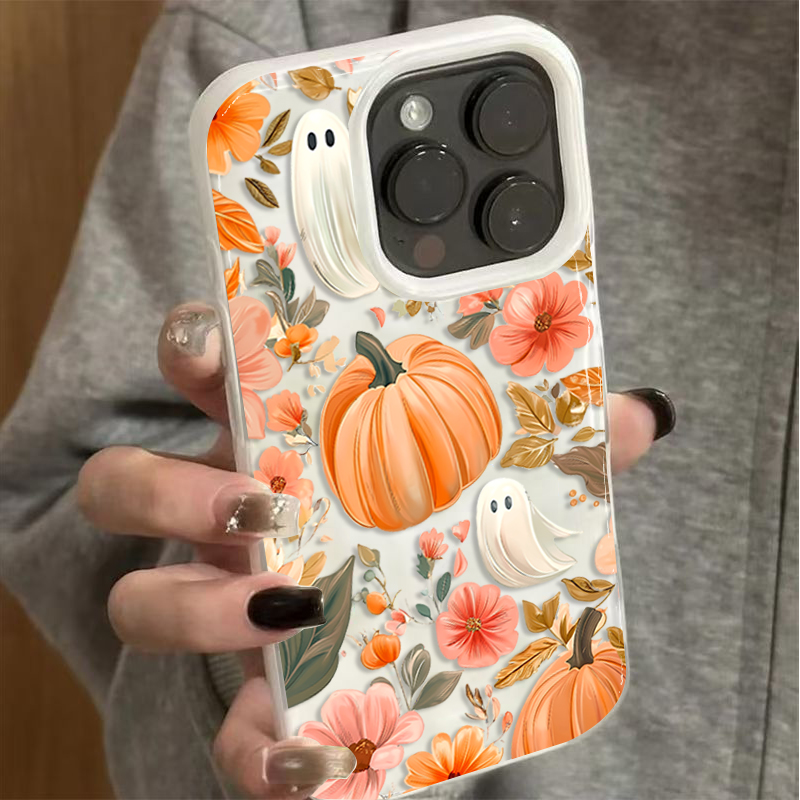 Autumn Fall Cute Ghost Pumpkin - Phone Cases Cute Iphone 14 recension och pris