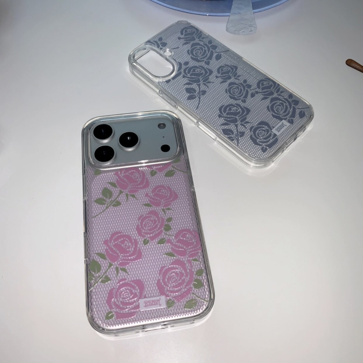 Korean Ins Colorful Rose Lace  - Phone Cases Korea recension och pris