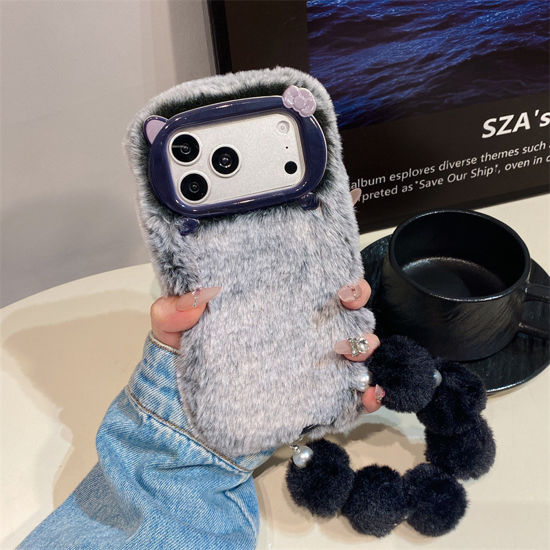 Luxury Solid Colors Furry Plus - Phone Cases Popular recension och pris