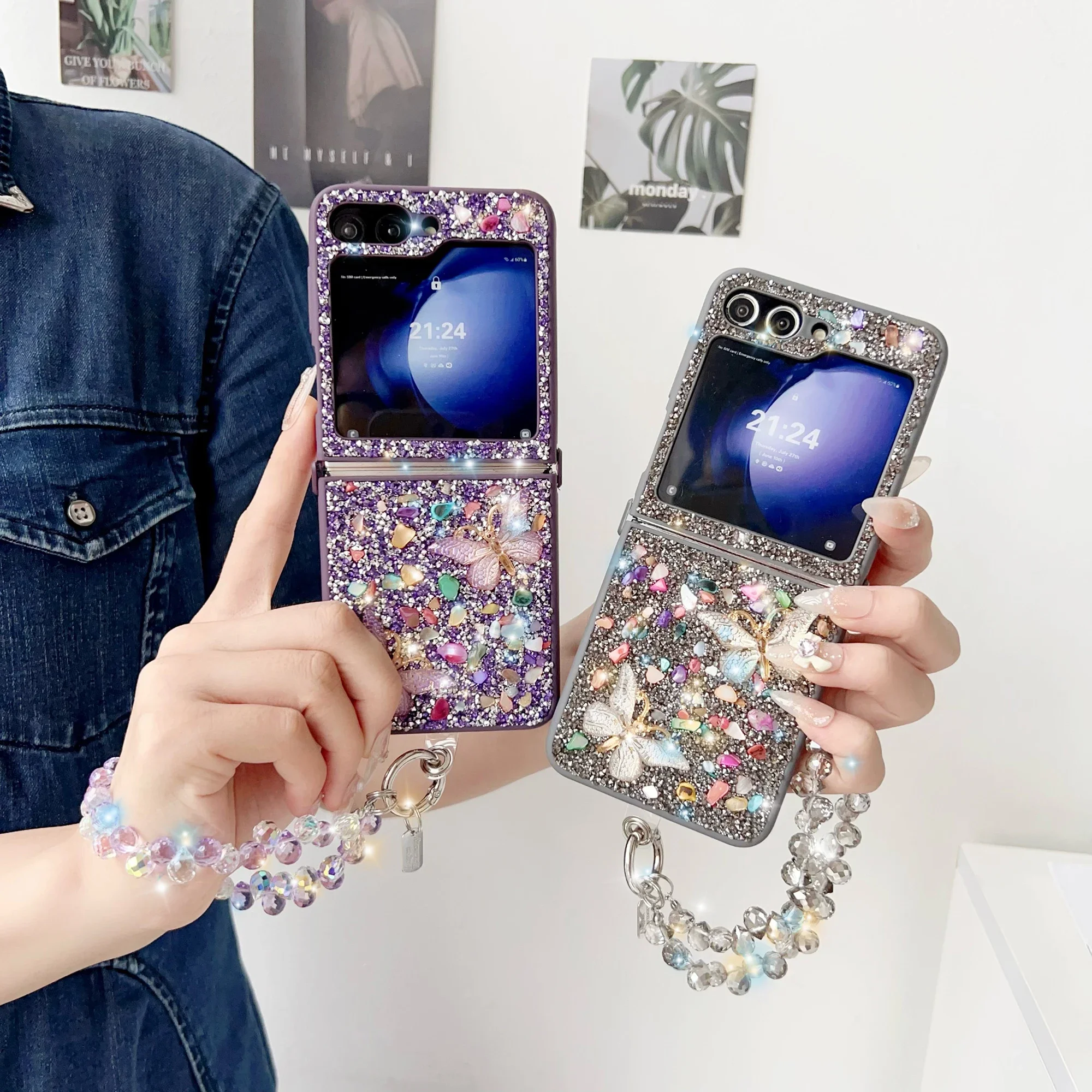 Luxury Glitter Phone Case For  - Phone Cases With Loop recension och pris