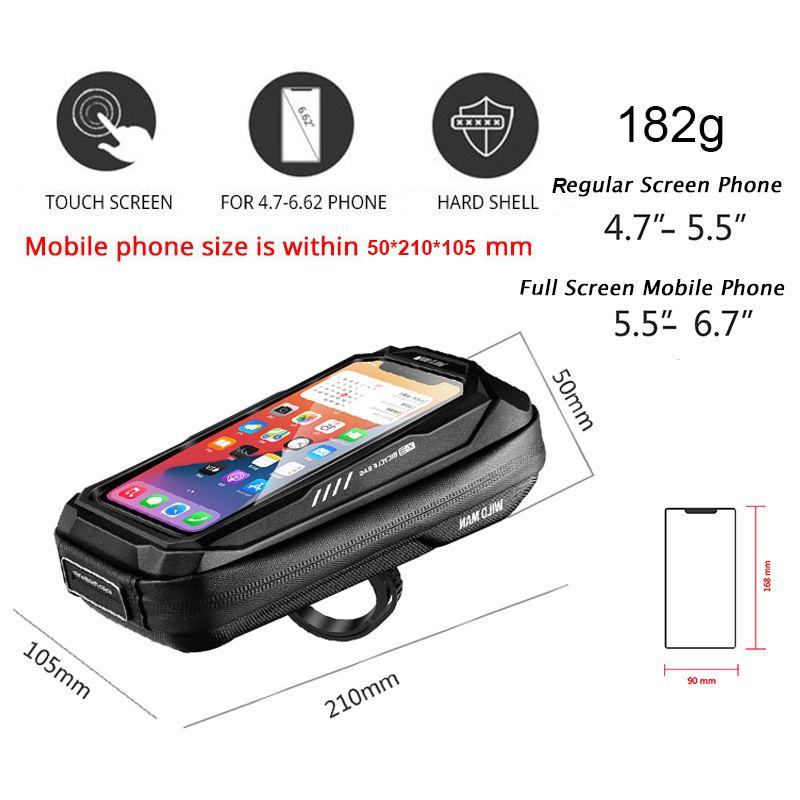 WILD MAN Rainproof Bicycle Fro - Phone Cases Youtube recension och pris