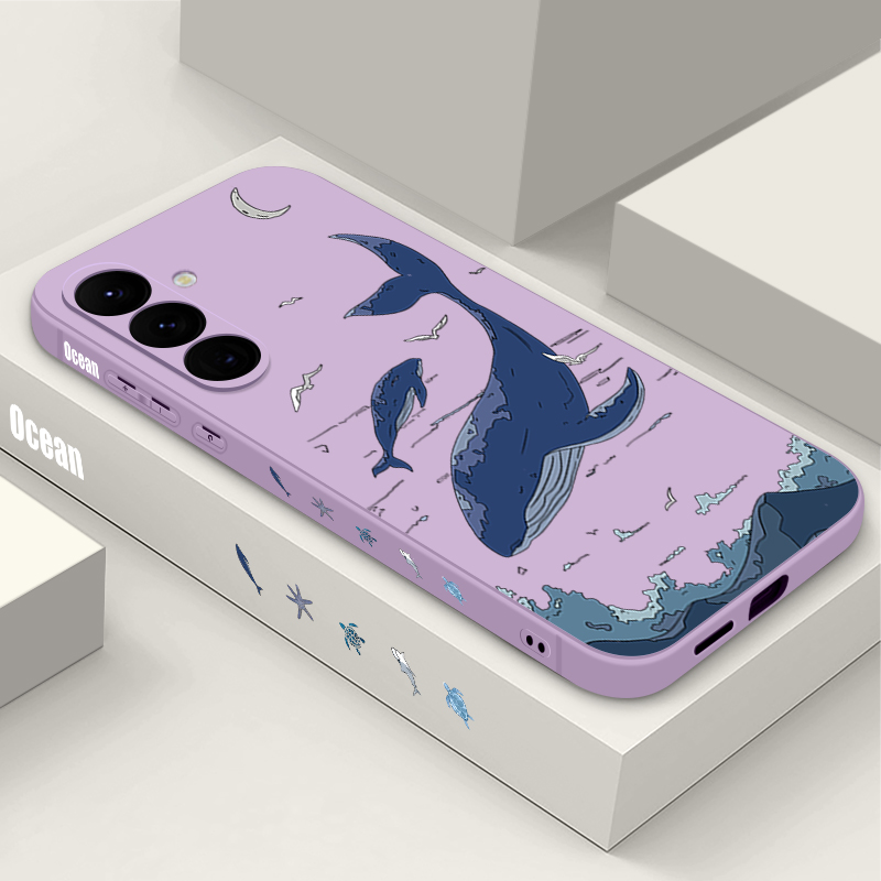 Whales Phone Case For Samsung  - Phone Cases Galaxy A17 recension och pris