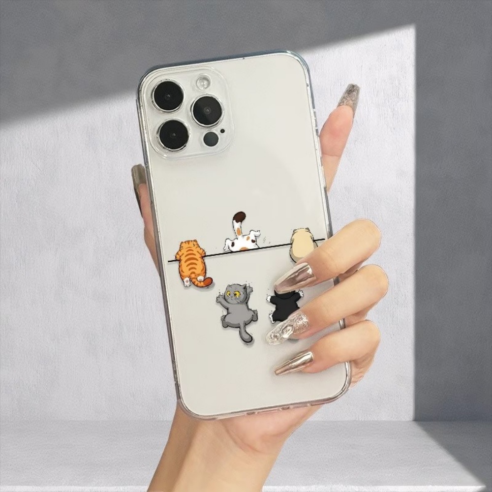 Five Cute Cat Pattern Phone Ca - Phone Cases Cute Iphone 14 recension och pris