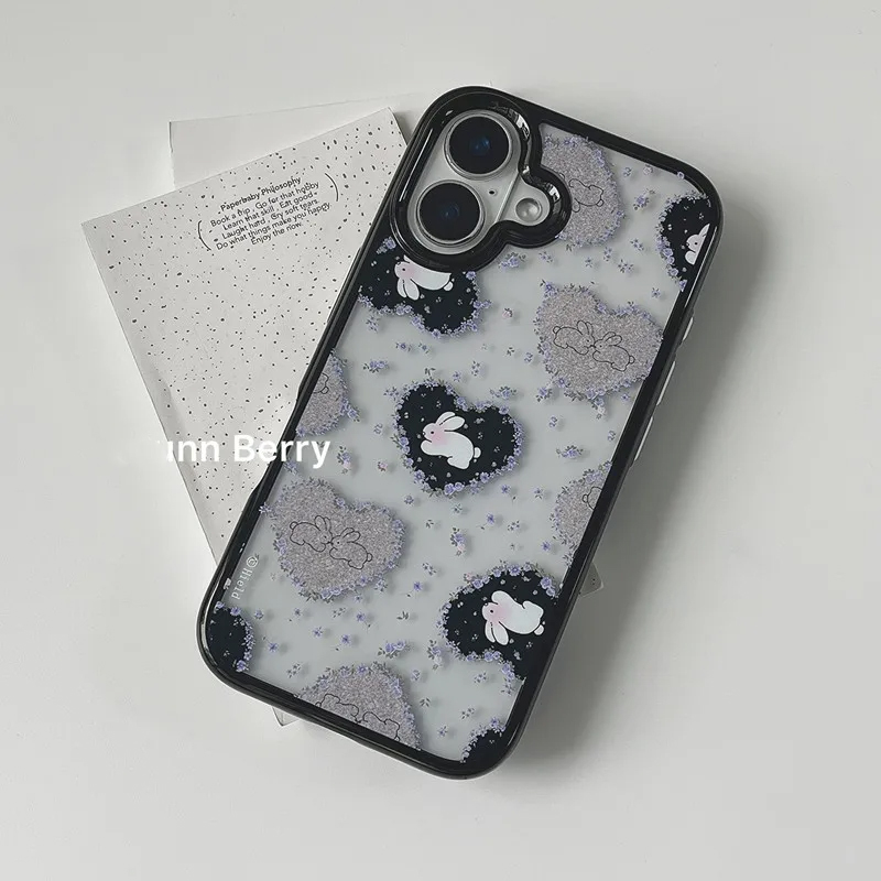 Ins Korean Retro Girl Love Rab - Phone Cases Korea recension och pris