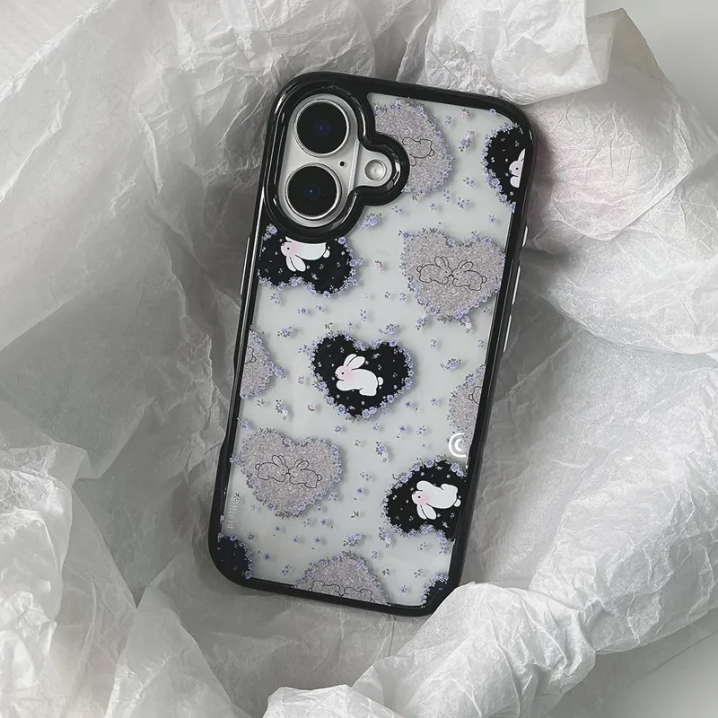 Ins Korean Retro Girl Love Rab - Phone Cases Korea recension och pris
