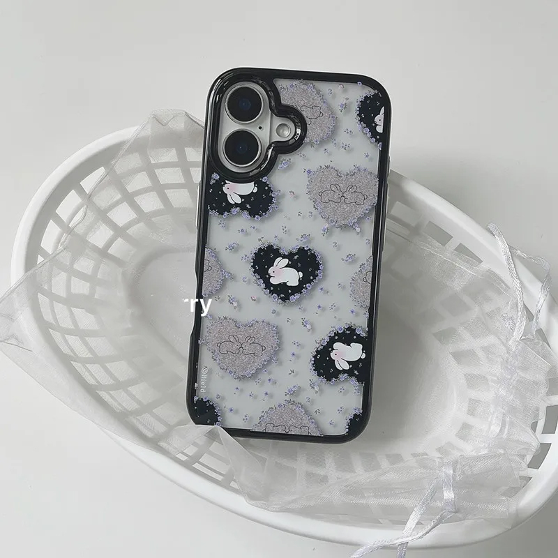 Ins Korean Retro Girl Love Rab - Phone Cases Korea recension och pris