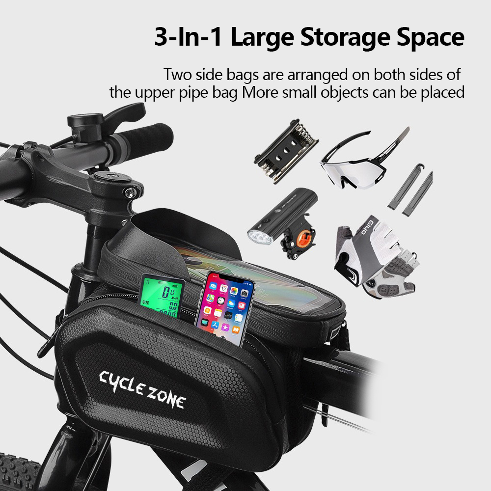 Bicycle Bag Touch Screen Phone - Phone Cases Youtube recension och pris