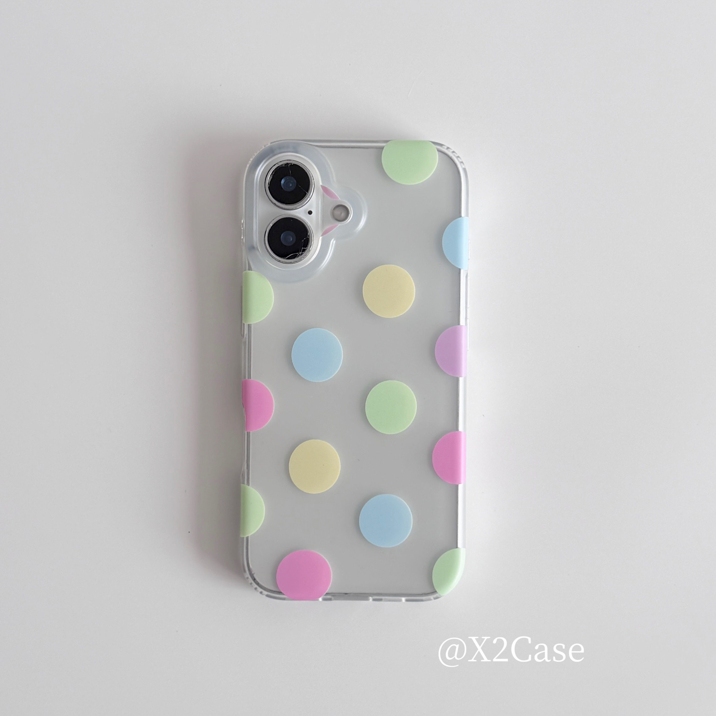 Korea Ins Colorful Polka Dots  - Phone Cases Korea recension och pris