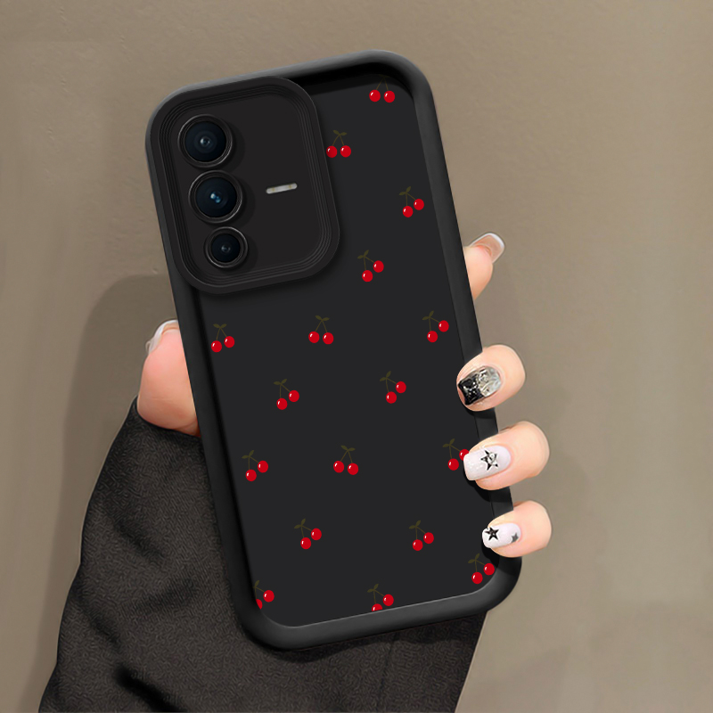 Bow Cherry Pattern Phone Case  - Vivo V40 recension och pris