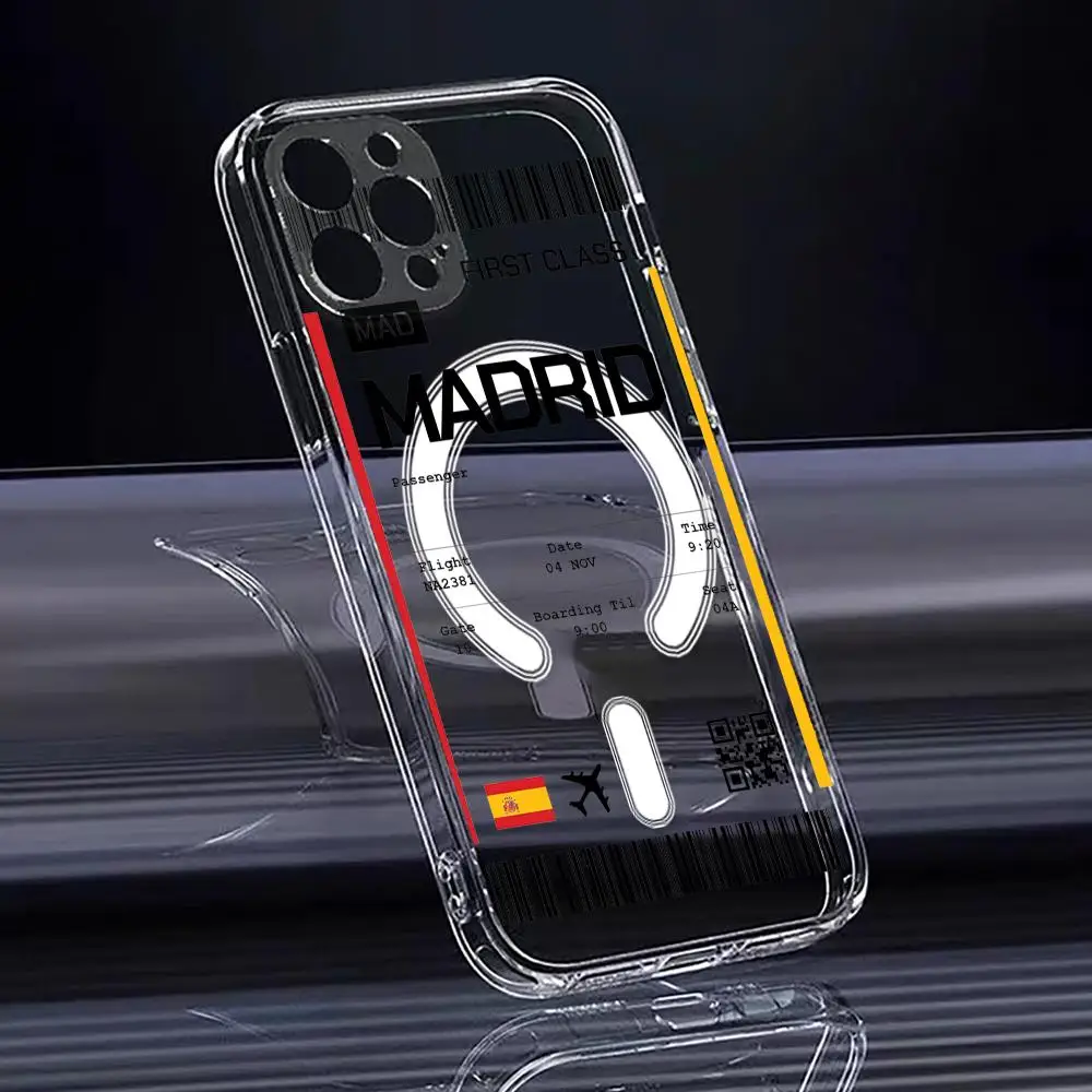 Travel Plane Ticket Spain Phon - Phone Cases Popular recension och pris