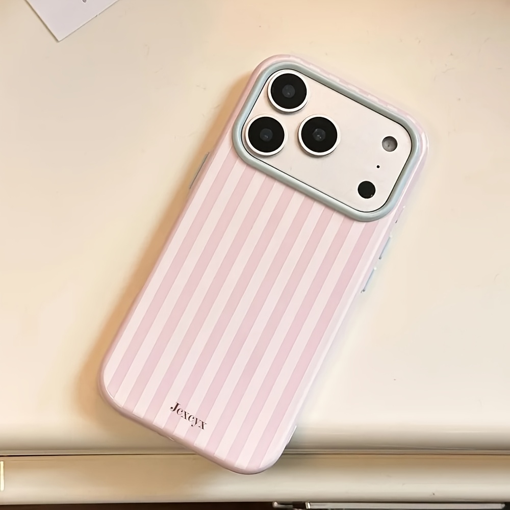 Luxury Korean Fashion Stripes  - Phone Cases Korea recension och pris