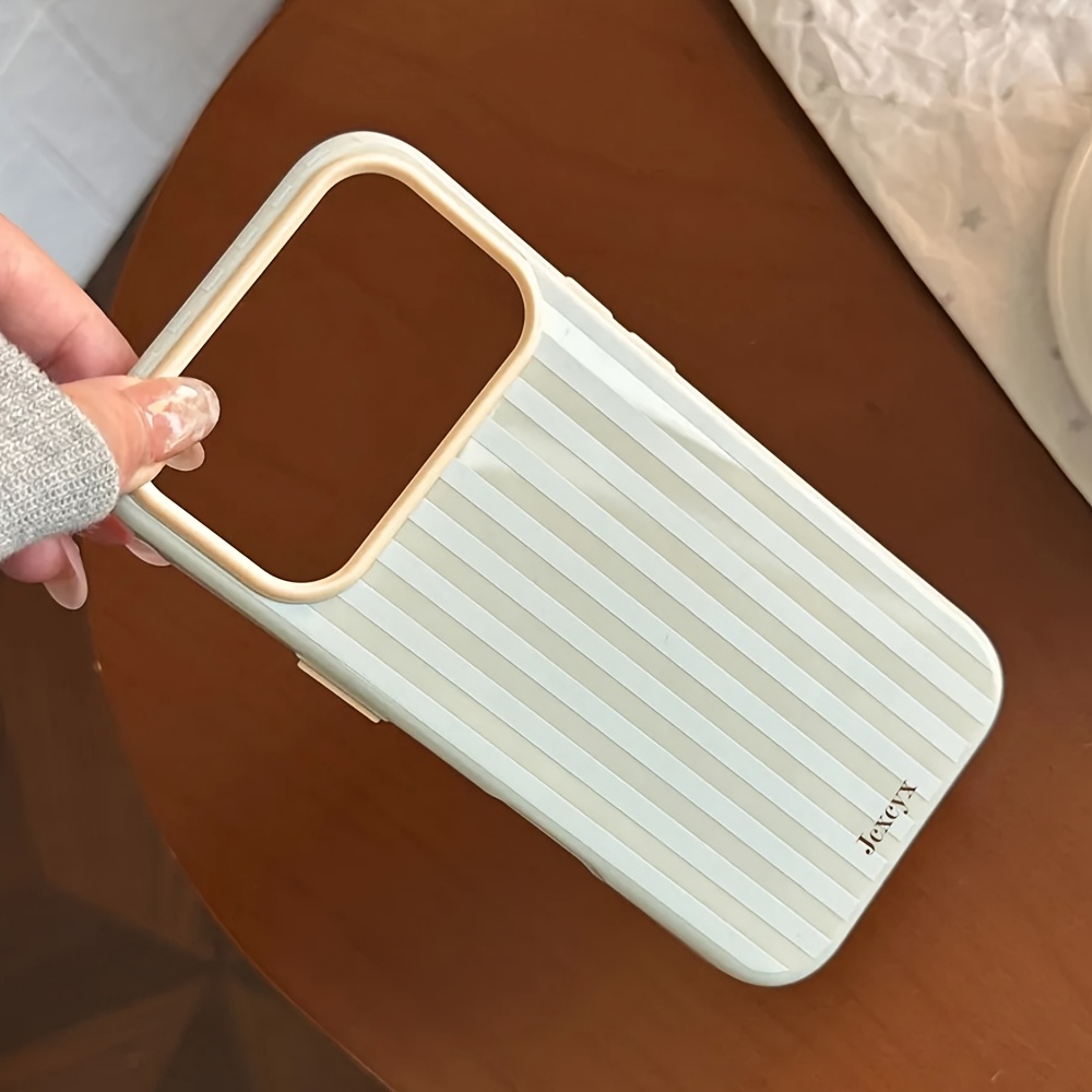 Luxury Korean Fashion Stripes  - Phone Cases Korea recension och pris