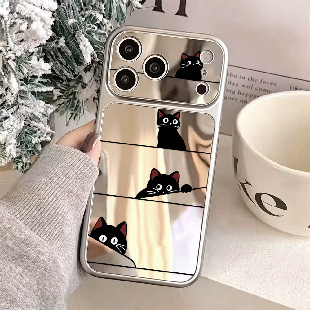 Cute Black Cat Phone Case For  - Phone Cases Cute Iphone 14 recension och pris