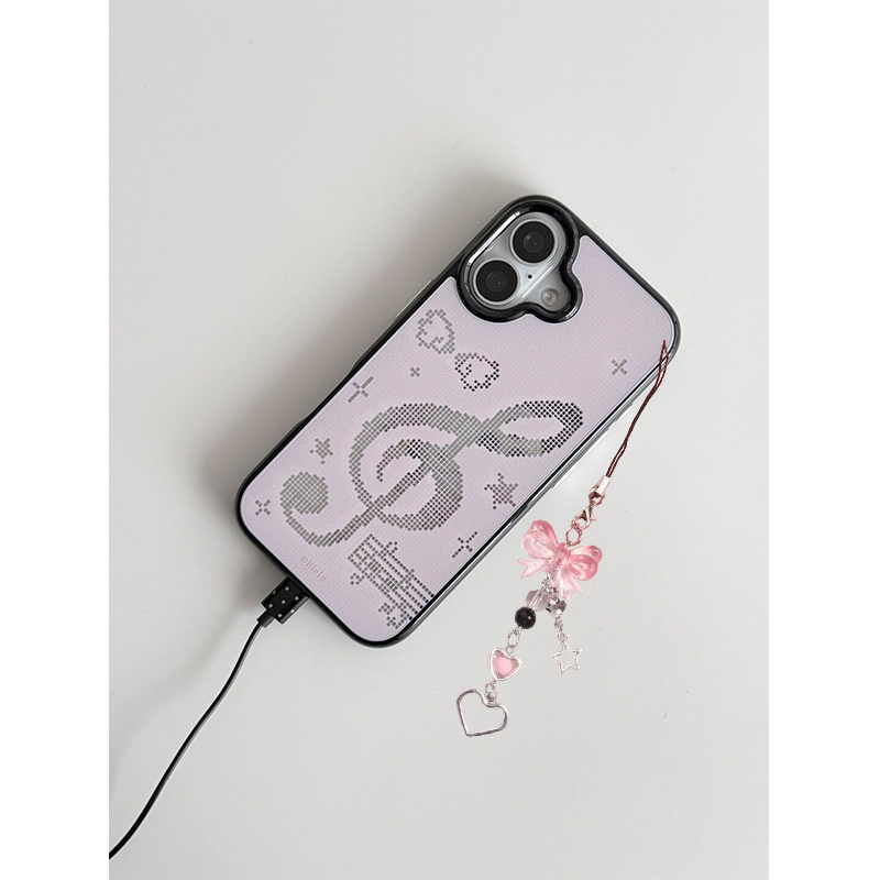 INS Korean Pink Mosaic Music N - Phone Cases Korea recension och pris