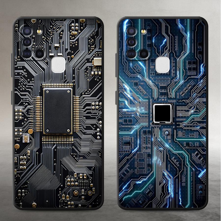 Retro Circuit Board Funda Phon - Phone Cases Galaxy A17 recension och pris