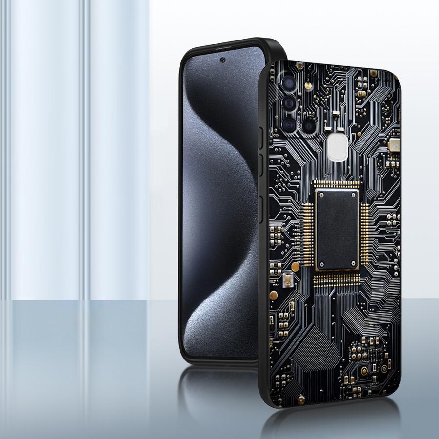 Retro Circuit Board Funda Phon - Phone Cases Galaxy A17 recension och pris