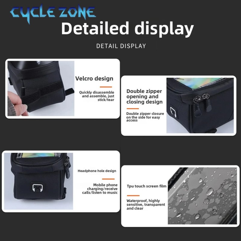 Touch Screen Bicycle Bags Bike - Phone Cases Youtube recension och pris