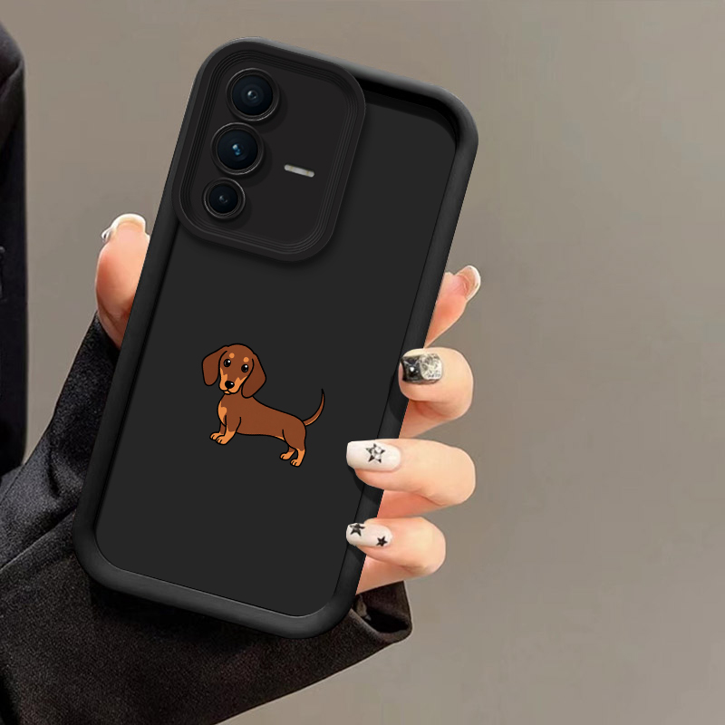 Animal Dachshund Dog Phone Cas - Vivo V40 recension och pris