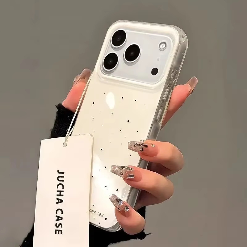 Simple Korean-Style White spla - Phone Cases Korea recension och pris