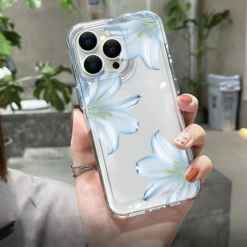 Fashion Exquisite White Lily F - Phone Cases Popular recension och pris
