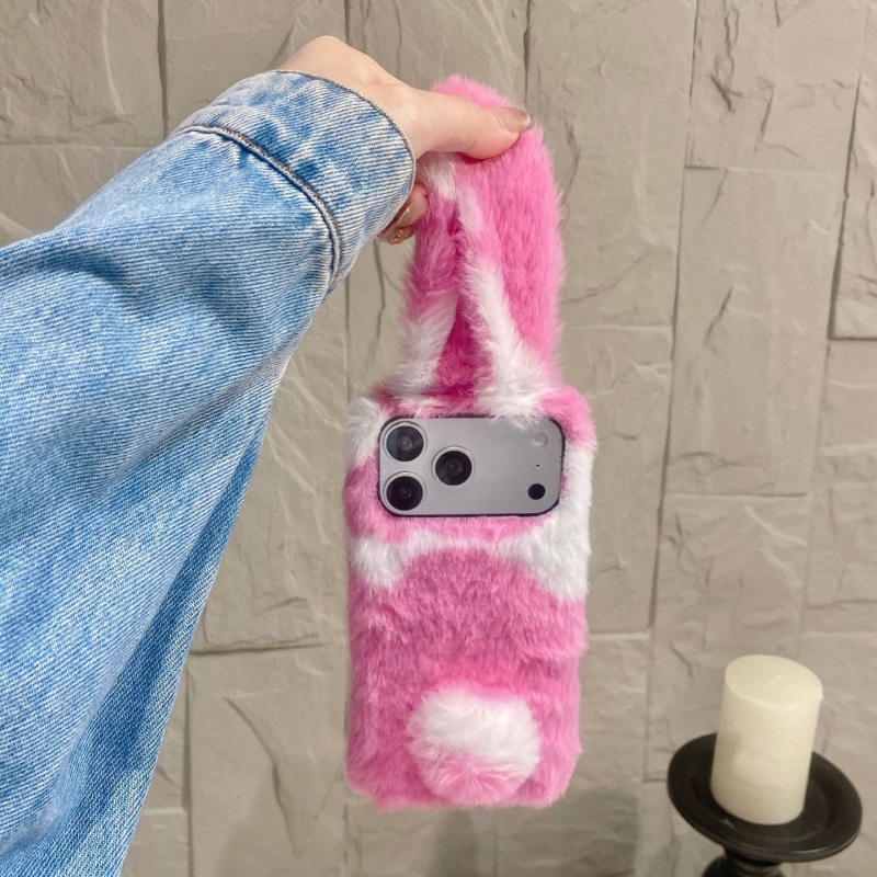 Cute Rabbit Design Fluffy Phon - Phone Cases Cute Iphone 14 recension och pris