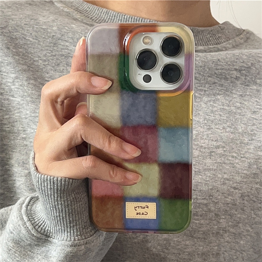 Cute Dopamine Color Block Matc - Phone Cases Nyc recension och pris