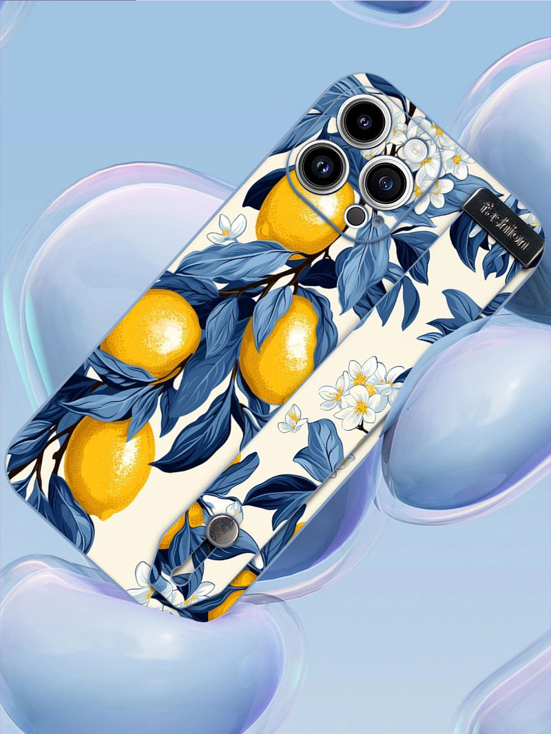 Fruit Lemon Colorful Star Flow - Phone Cases With Loop recension och pris