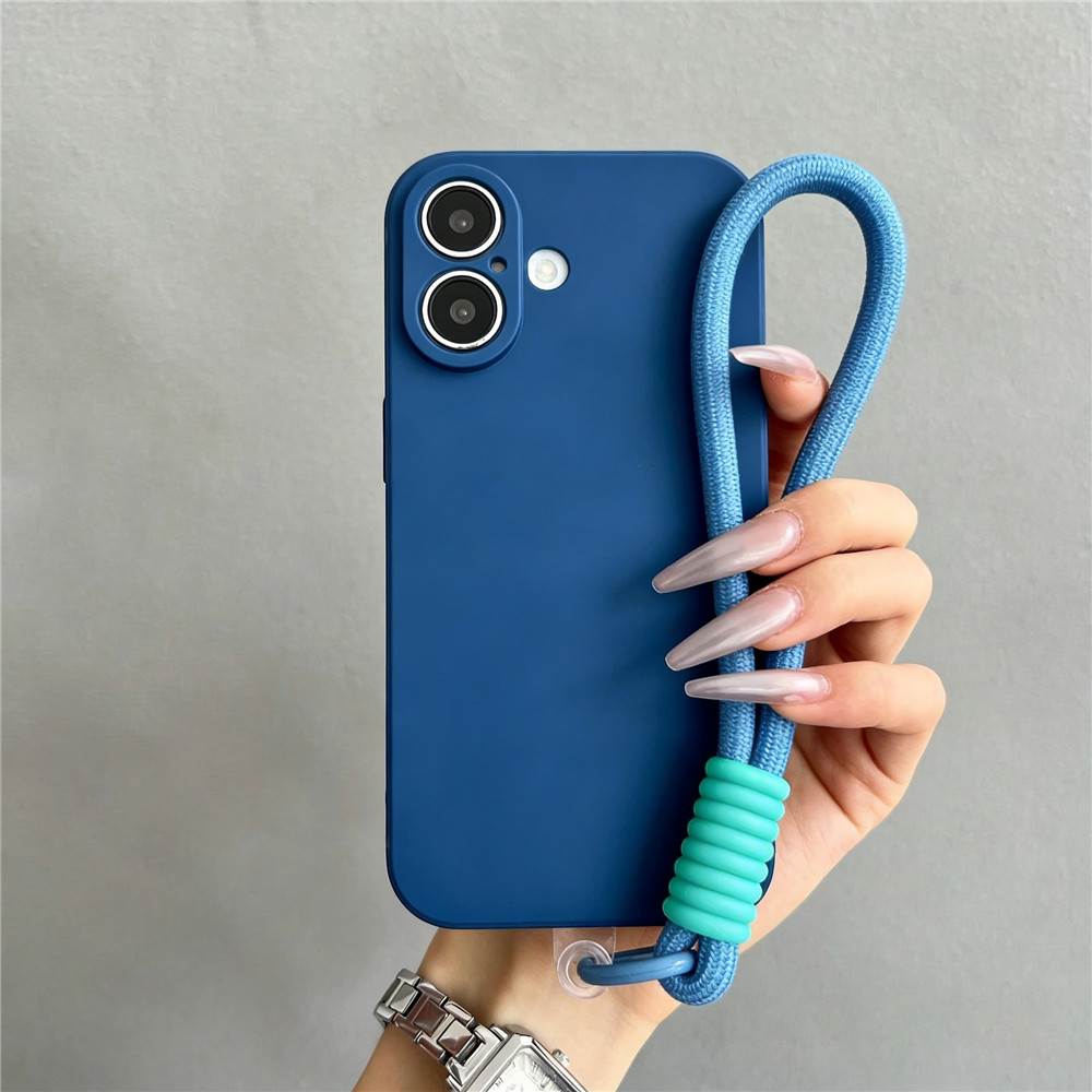 Fashion Silicone Liquid Phone  - Phone Cases With Loop recension och pris